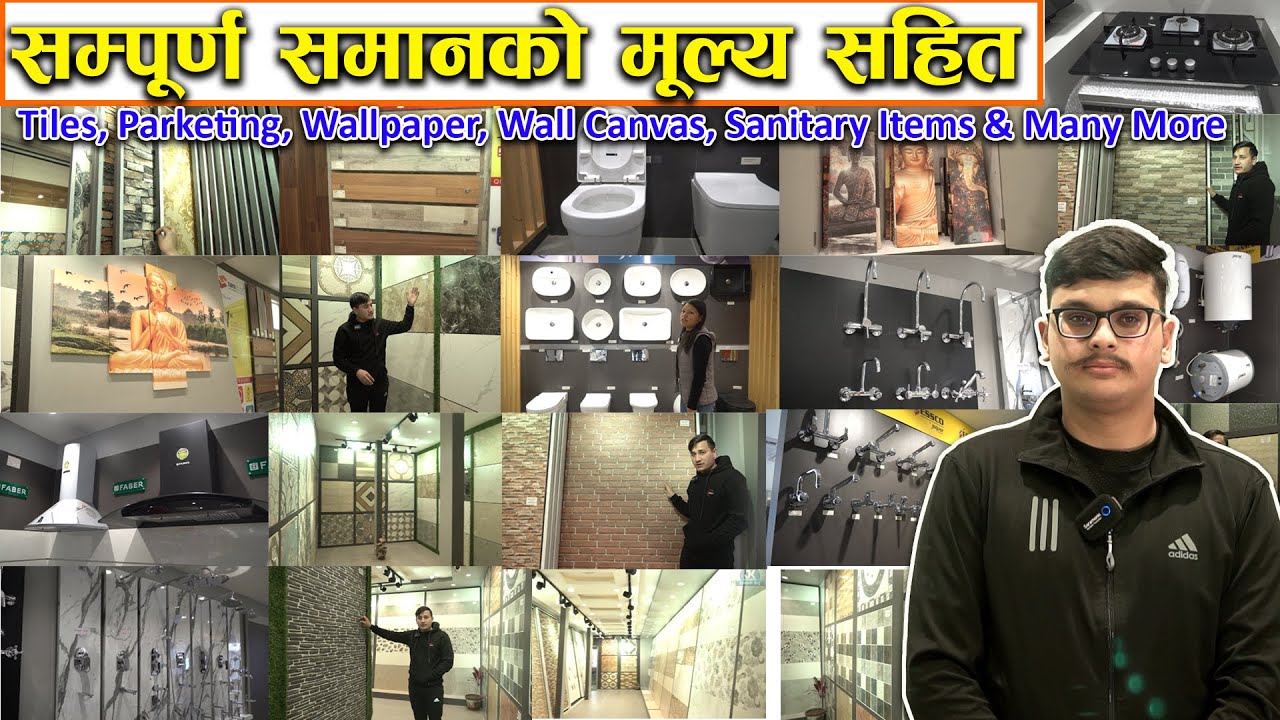 Different Kinds of Tiles, Wallpaper, Canvas & Sanitary Price In Nepal | Royal Home Decoration |