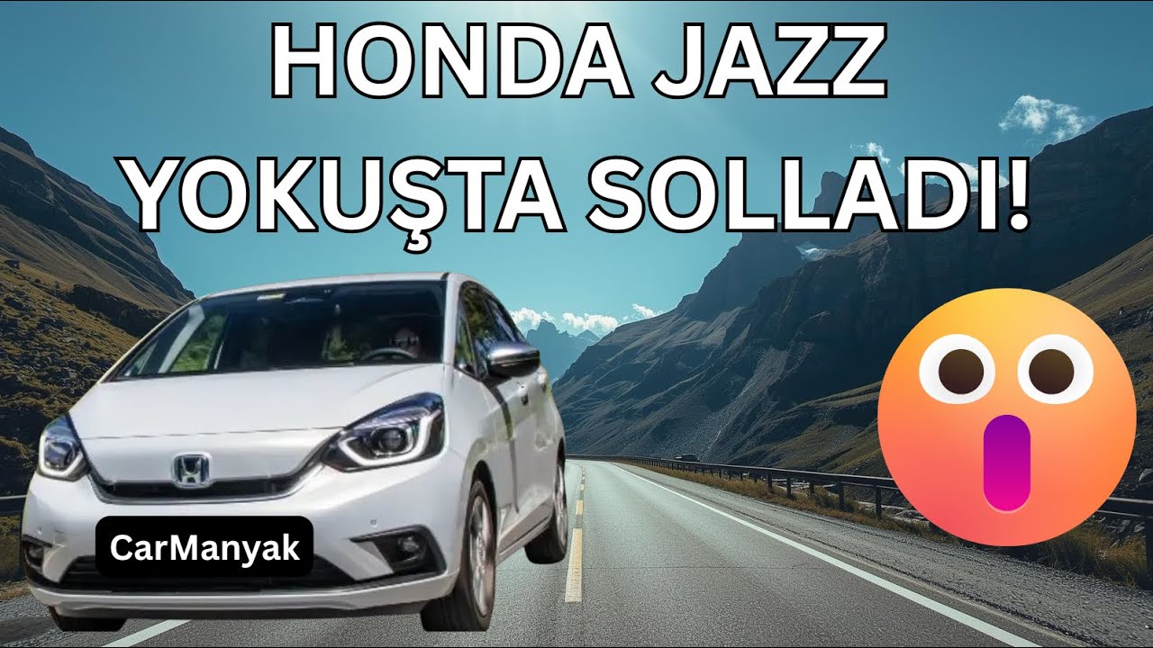 Honda Jazz Hibrit ile Yokuşta Solladık! 