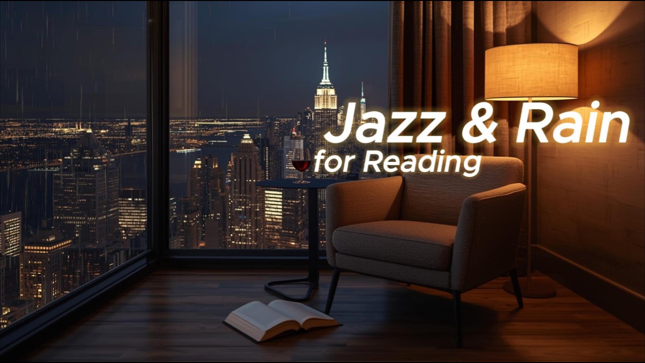 Rainy City : Smooth Jazz Piano Focused Work