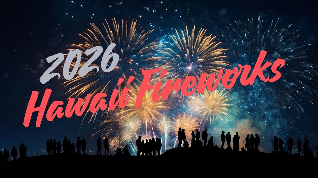 2026 Hawaii New Year’s Fireworks | Waipahu Celebration!