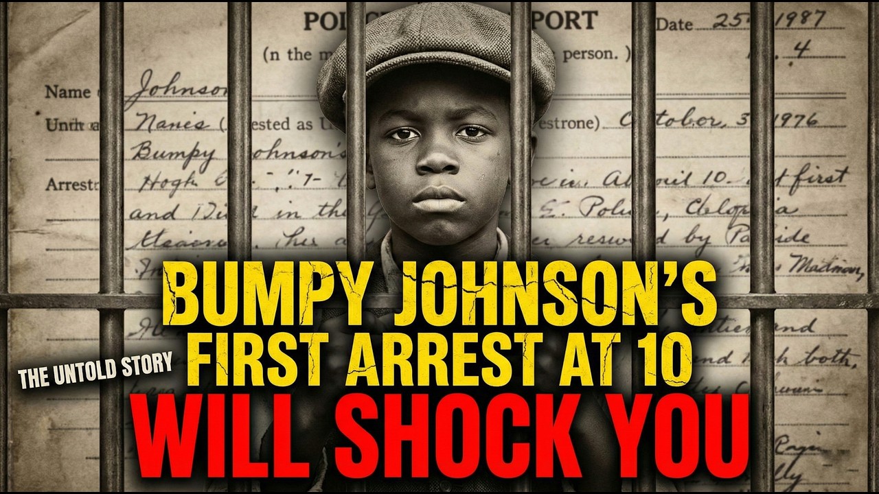Bumpy Johnson's First Arrest at 10 Will SHOCK You