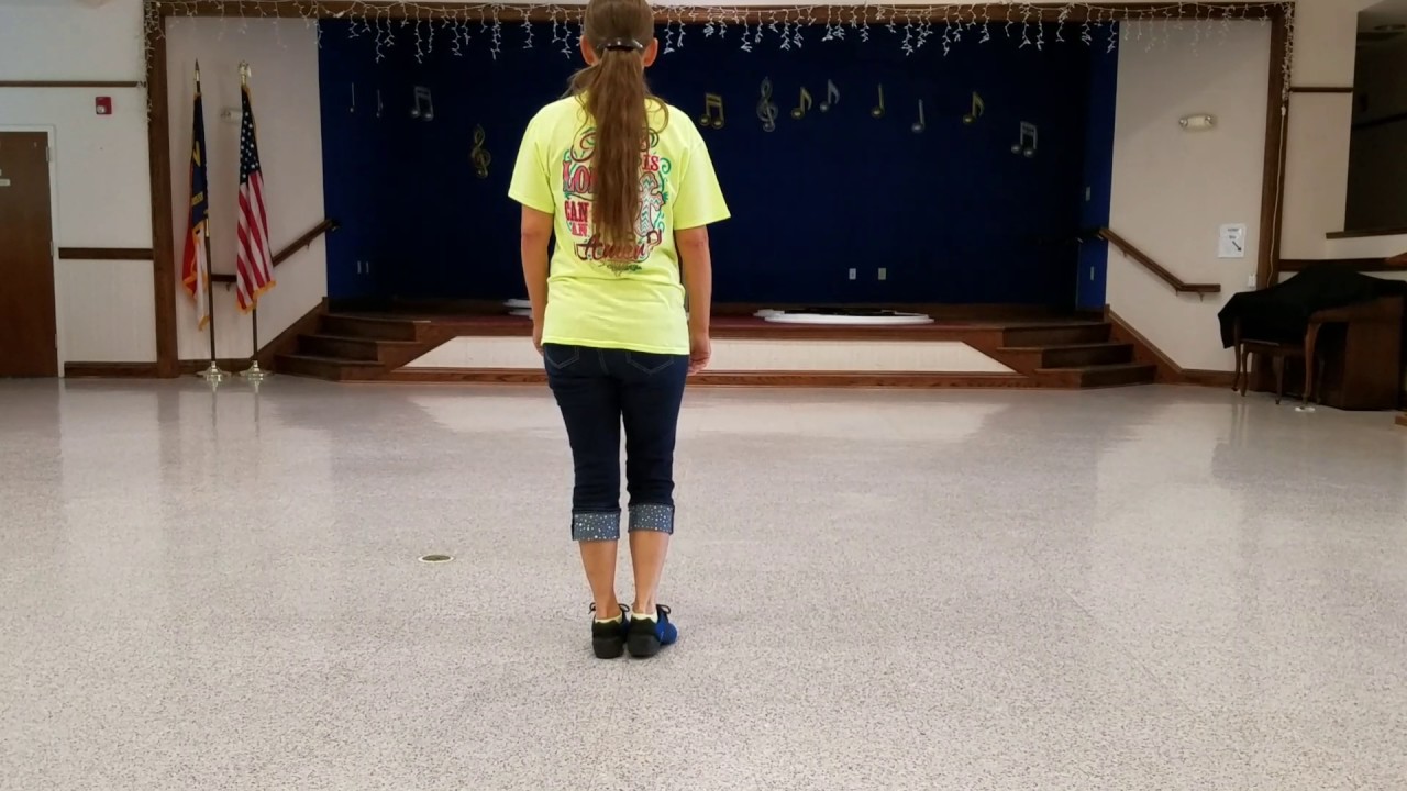 A Little Bit Lit line dance, demo with music
