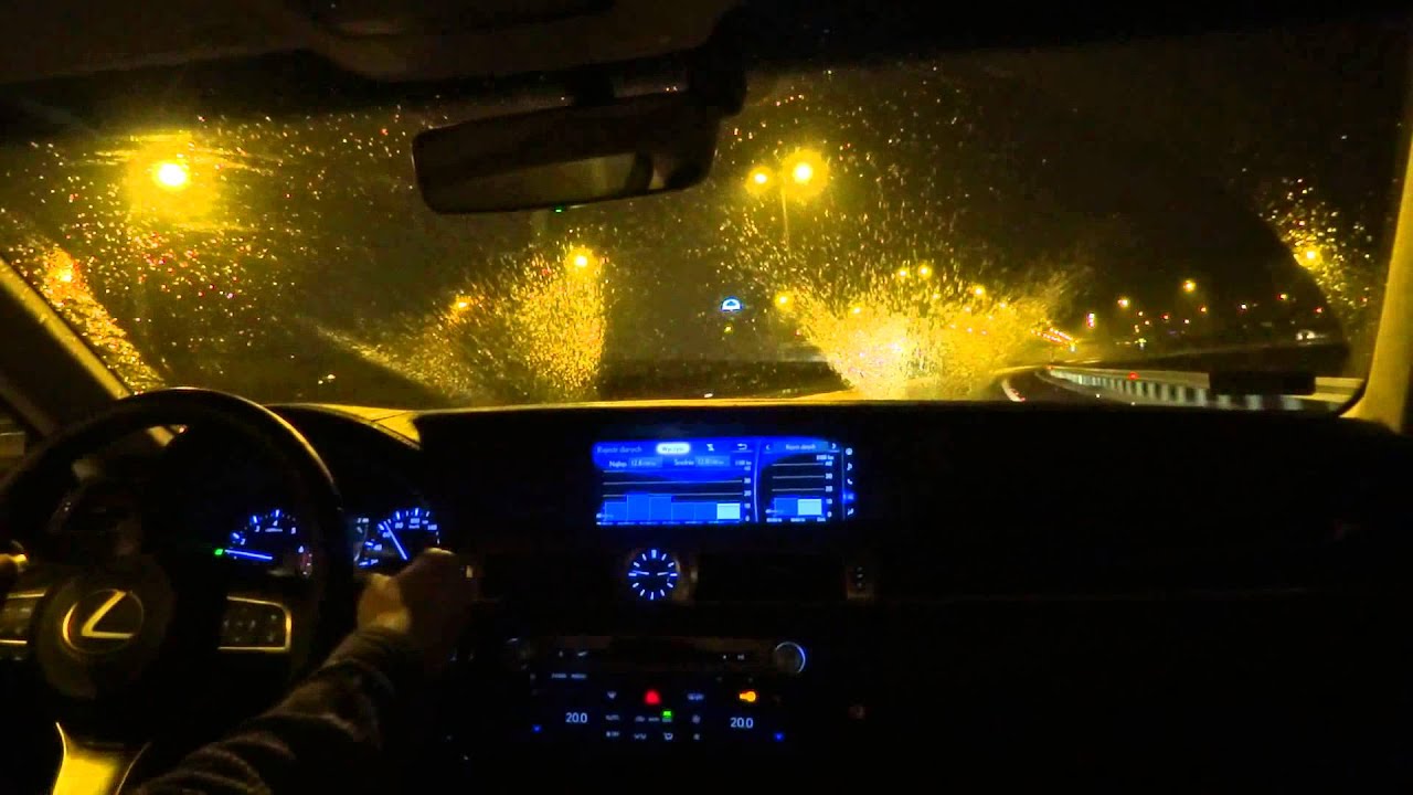 2016 Lexus GS 200t Night Driving Test Drive Jazda Pr&oacute;bna Testowa part 1