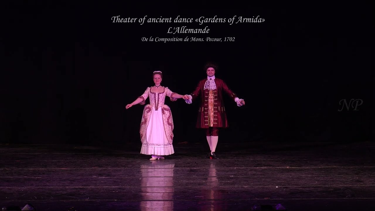 BAROQUE DANCE. L'Allemande.