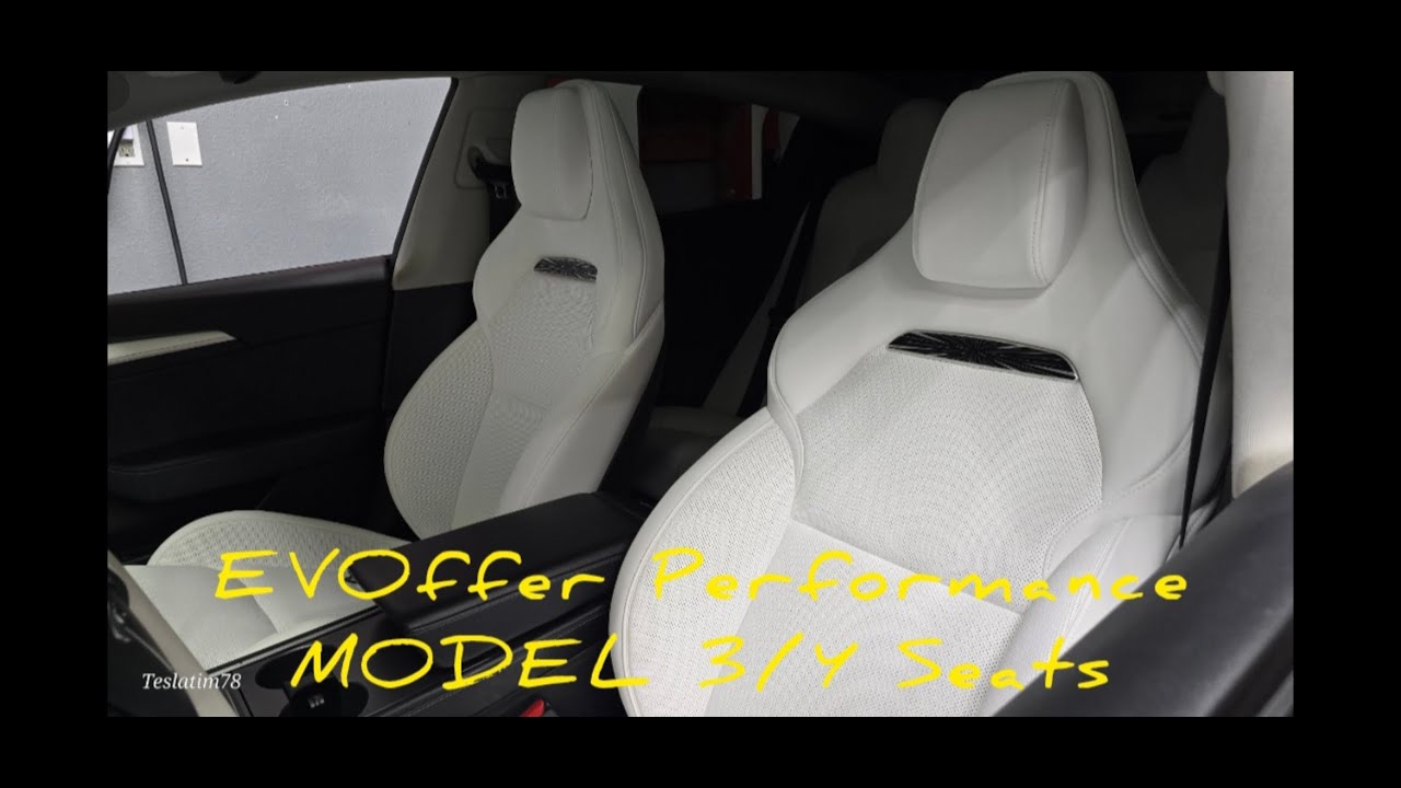 EVOffer: Установка спортивных сидений в стиле Ludicrous для Tesla 3/Y