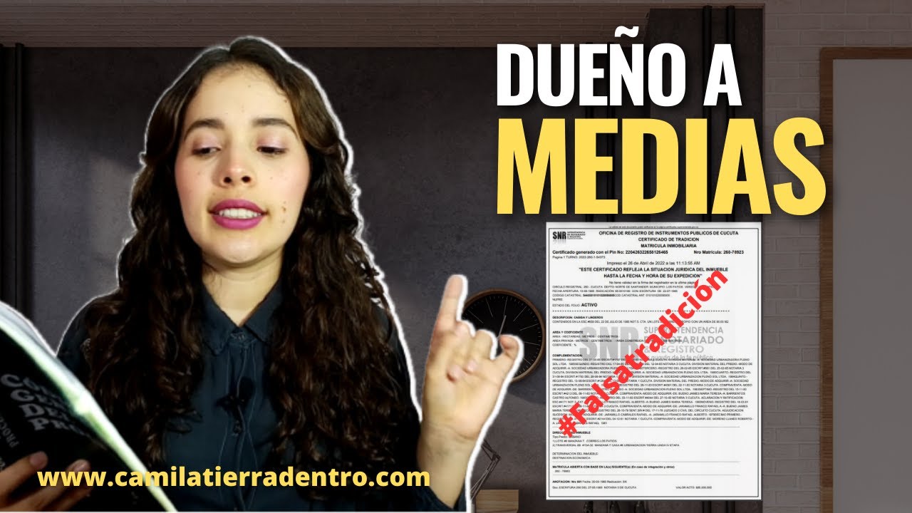 😬&iquest;𝗤𝘂𝗲́ 𝗲𝘀 𝗹𝗮 𝗳𝗮𝗹𝘀𝗮 𝘁𝗿𝗮𝗱𝗶𝗰𝗶𝗼́𝗻? UN DUE&Ntilde;O A MEDIAS