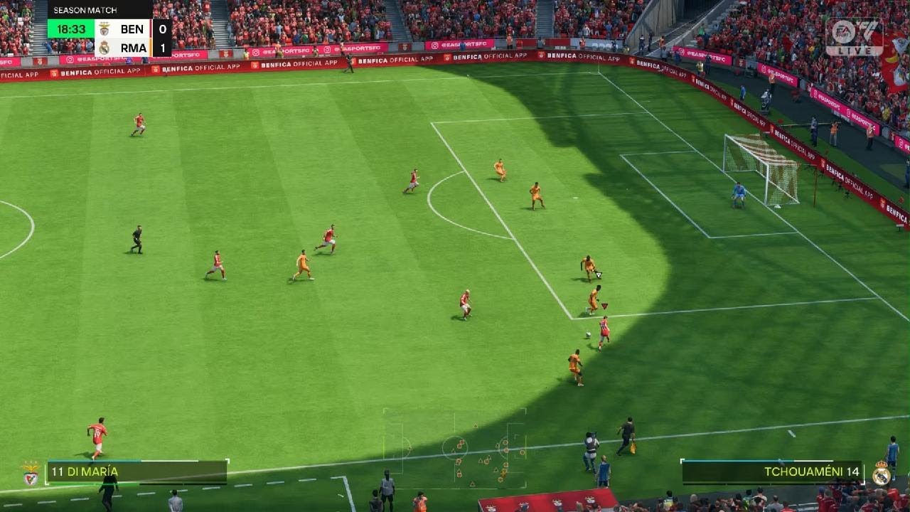 FC 25 Seasons - BEN vs RMA (full game)