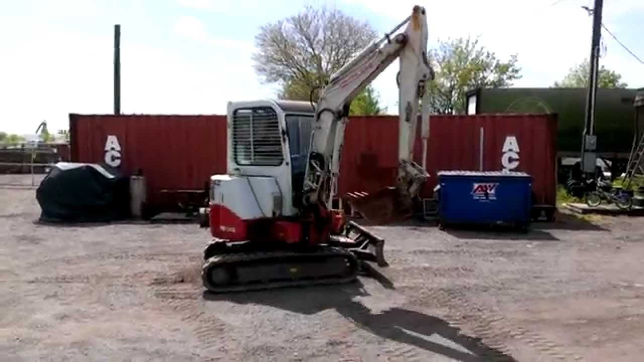 Takeuchi TB138-FR Mini Excavator - For Sale