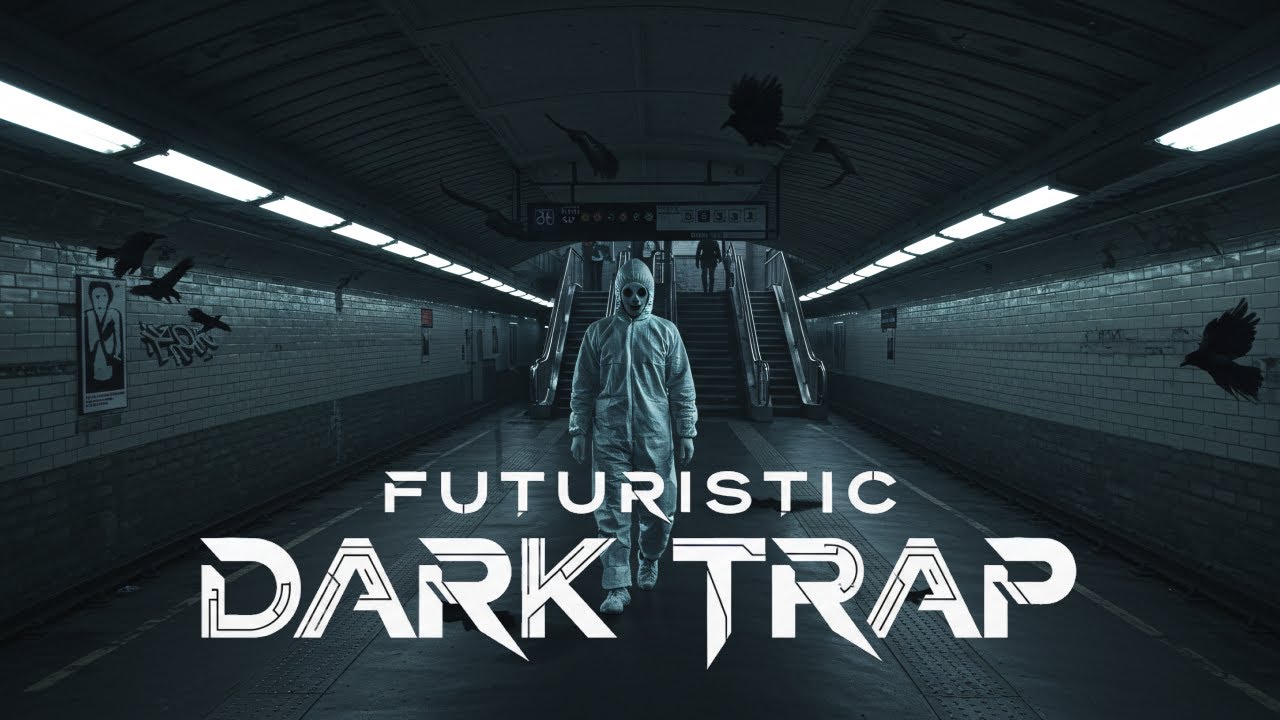 FUTURISTIC DARK TRAP №01 † A hymn carved in bass, glowing beneath collapsing stars †