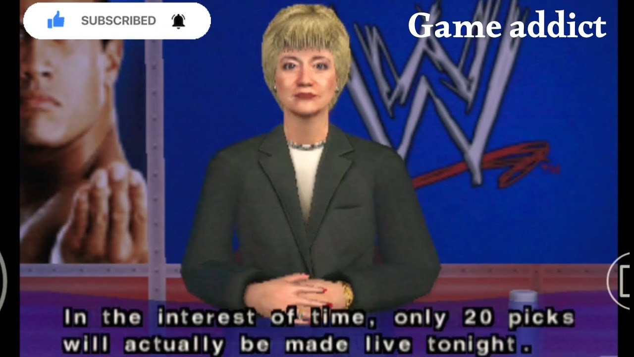 WWE DRAFT!!!  SMACKDOWN  SHUT YOUR MOUTH  