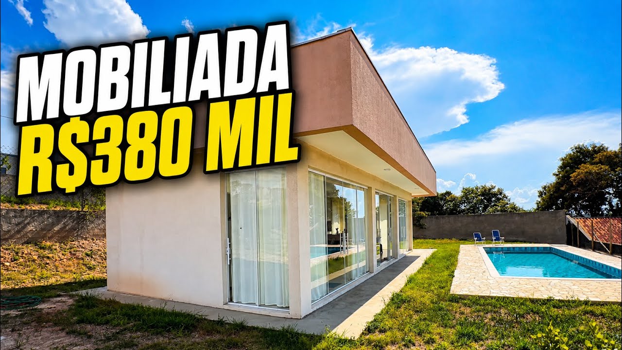 Chácara com piscina a venda 