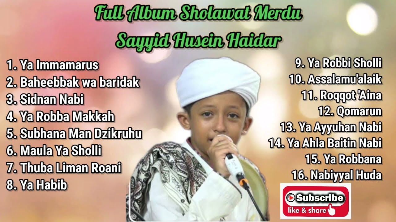Full Album Sholawat Sayyid Haidar Al Haddar - Sholawat Merdu Viral FYP 2022!!