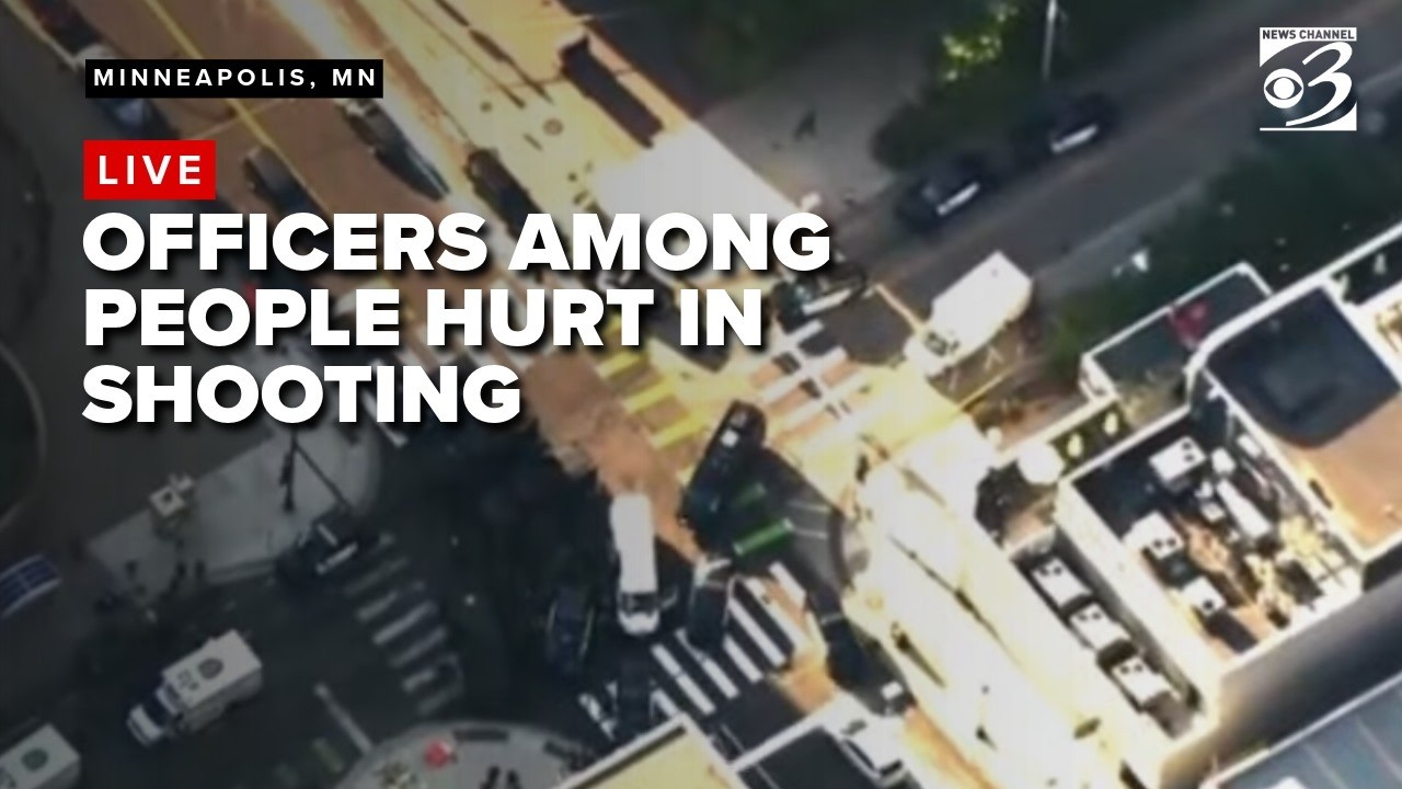 LIVE: 2 police officers among several people hurt in Minnepolis shooting