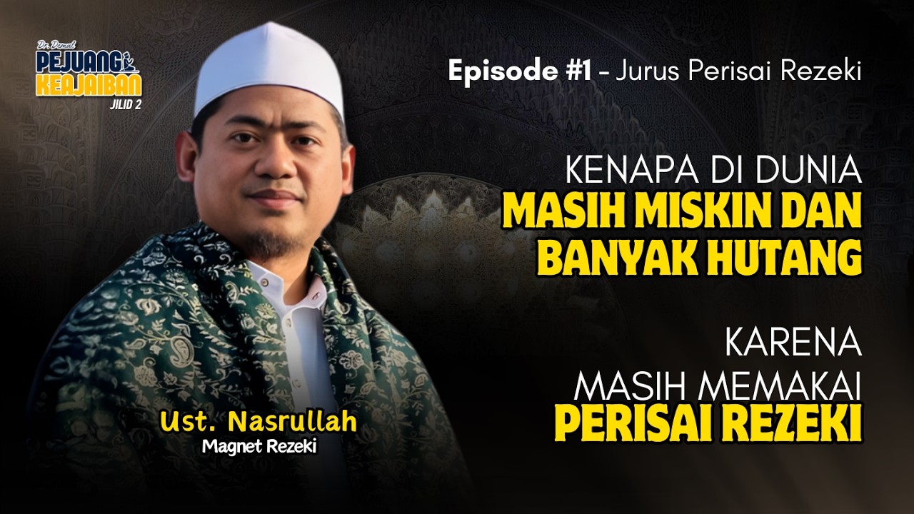 LEPASKAN KEMISKINAN DAN HUTANG DENGAN MELEPAS PERISAI REZEKI‼️