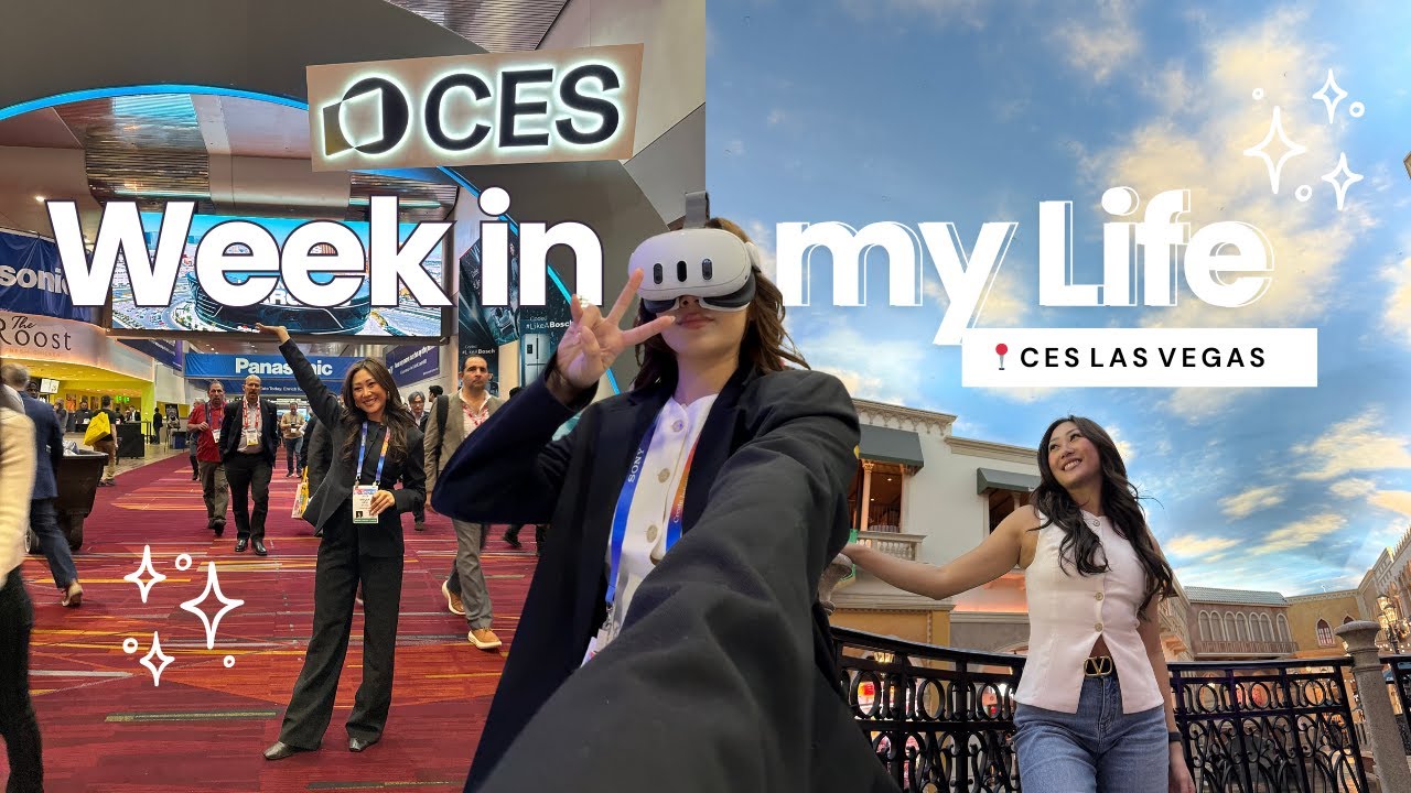 Tech Content Creator Week in the Life | CES 2025 Tech Tour
