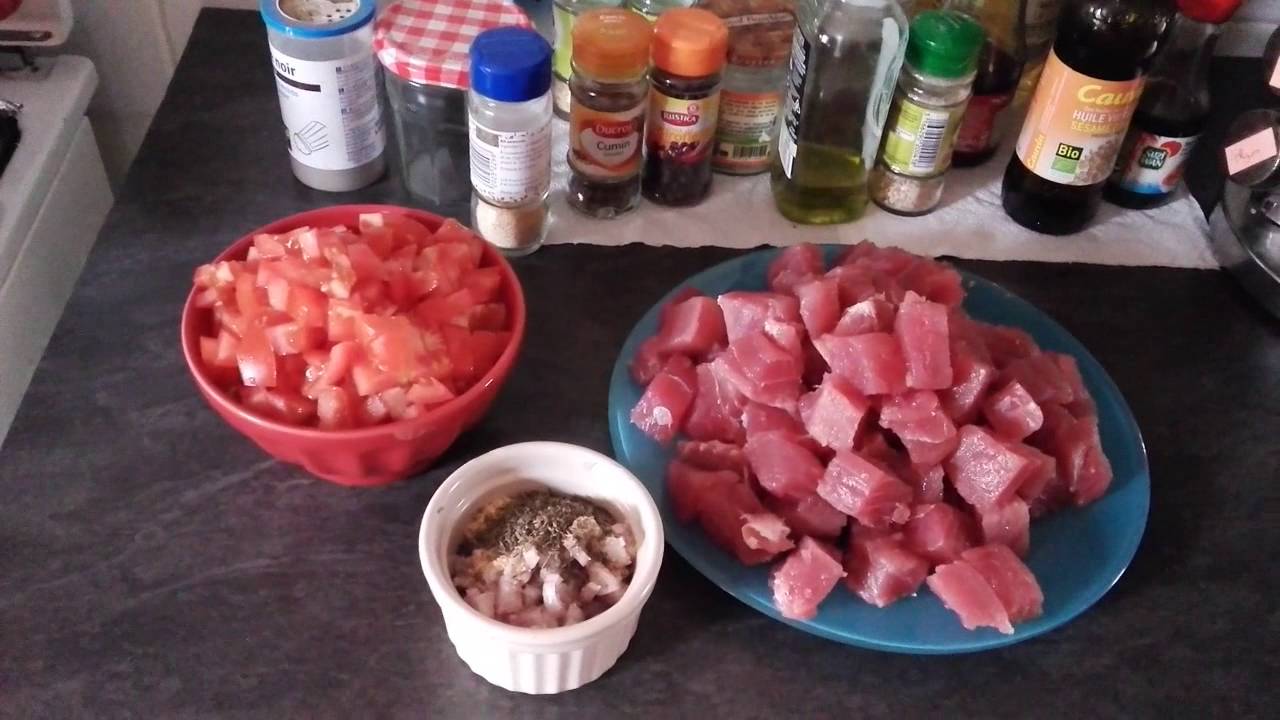 RECETTE REUNIONNAISE: carri de thon rouge