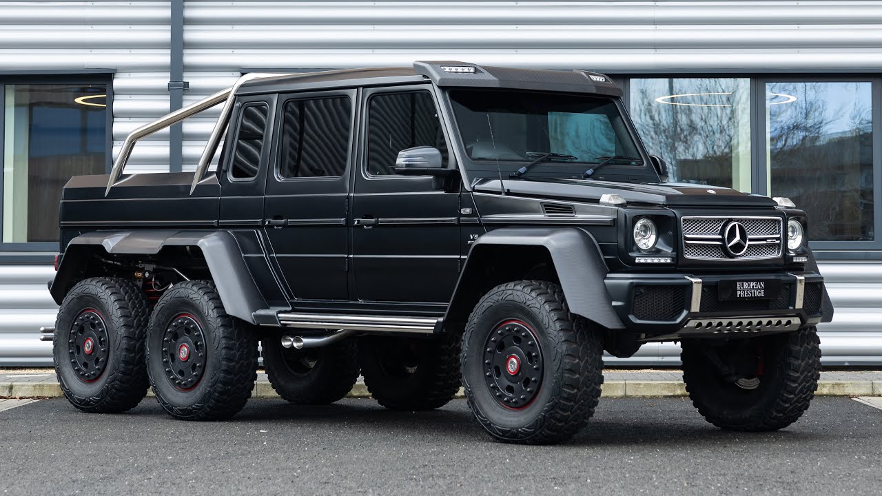2015 Mercedes-Benz G63 AMG 6x6 - Designo Night Black Magno - Walkaround (4K)