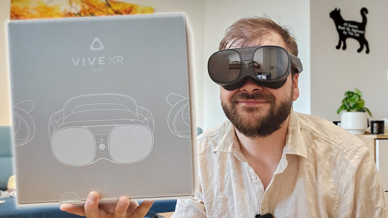 Moje najnowsze gogle do VR! - Unboxing VR VIVE XR Elite
