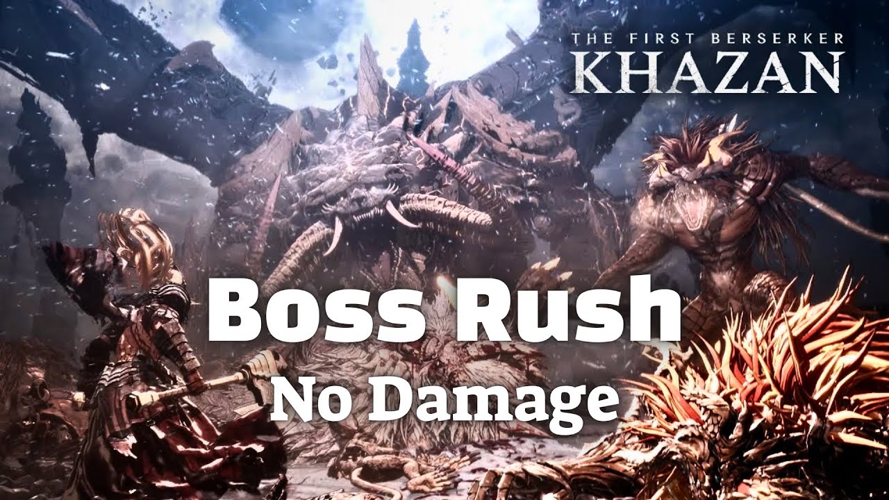 Khazan Boss Rush - All 5 Great General's Crucible No Damage
