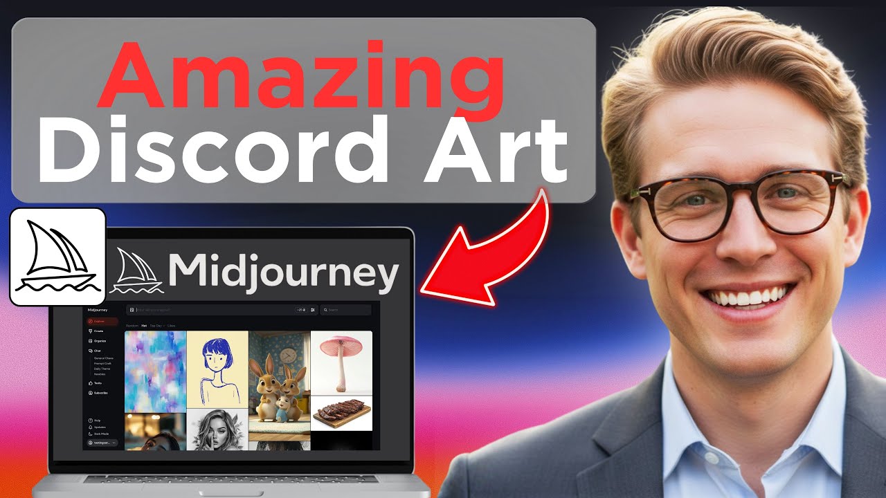 Как использовать Midjourney в Discord для создания потрясающих изображений с помощью ИИ (обновлен...