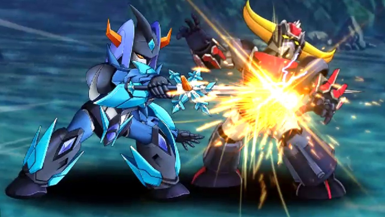 SRW DD: Grendizer U (Duke) VS Aquadizer (Teronna)[Rubina スパロボDD グレンダイザーU アクアダイザー デューク テロンナ ルビーナ UFO]