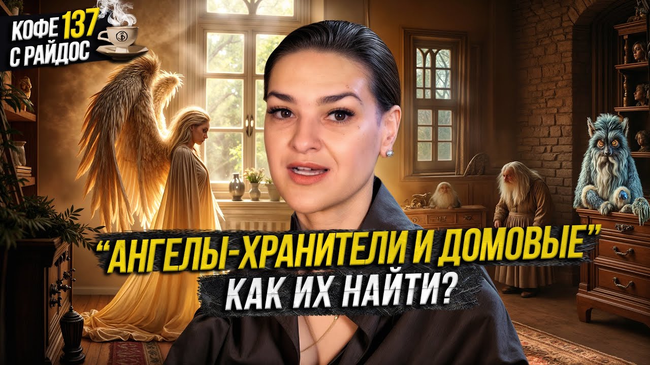 Ангелы-хранители и домовые - Как их найти и для чего они нужны? / Кофе с Райдос #137