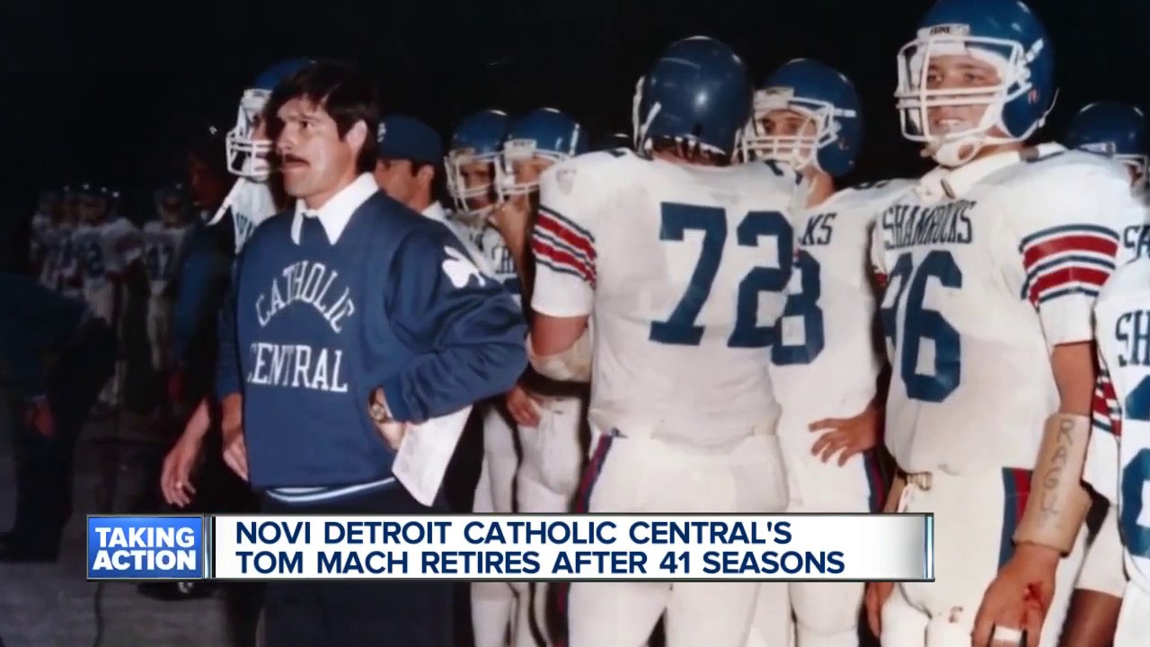 Catholic Central coach Tom Mach calls it a career after 41 seasons