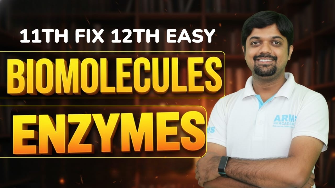 NEET 60 Days | Enzymes One Shot Revision | Biology | NEET 2026 | RD Sir