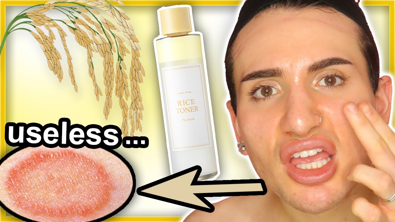 I tried I'm From RICE TONER for ONE WEEK!! (you wont believe this...)