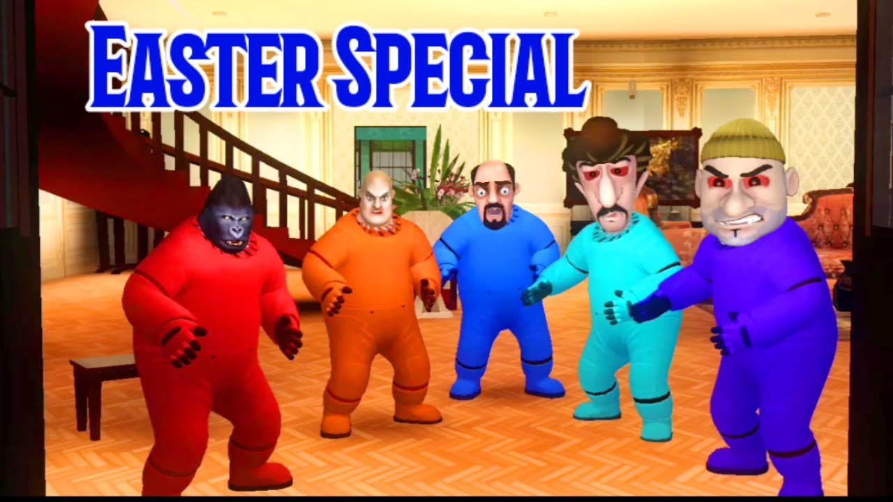 Scary Stranger 3D Easter Special Full Gameplay