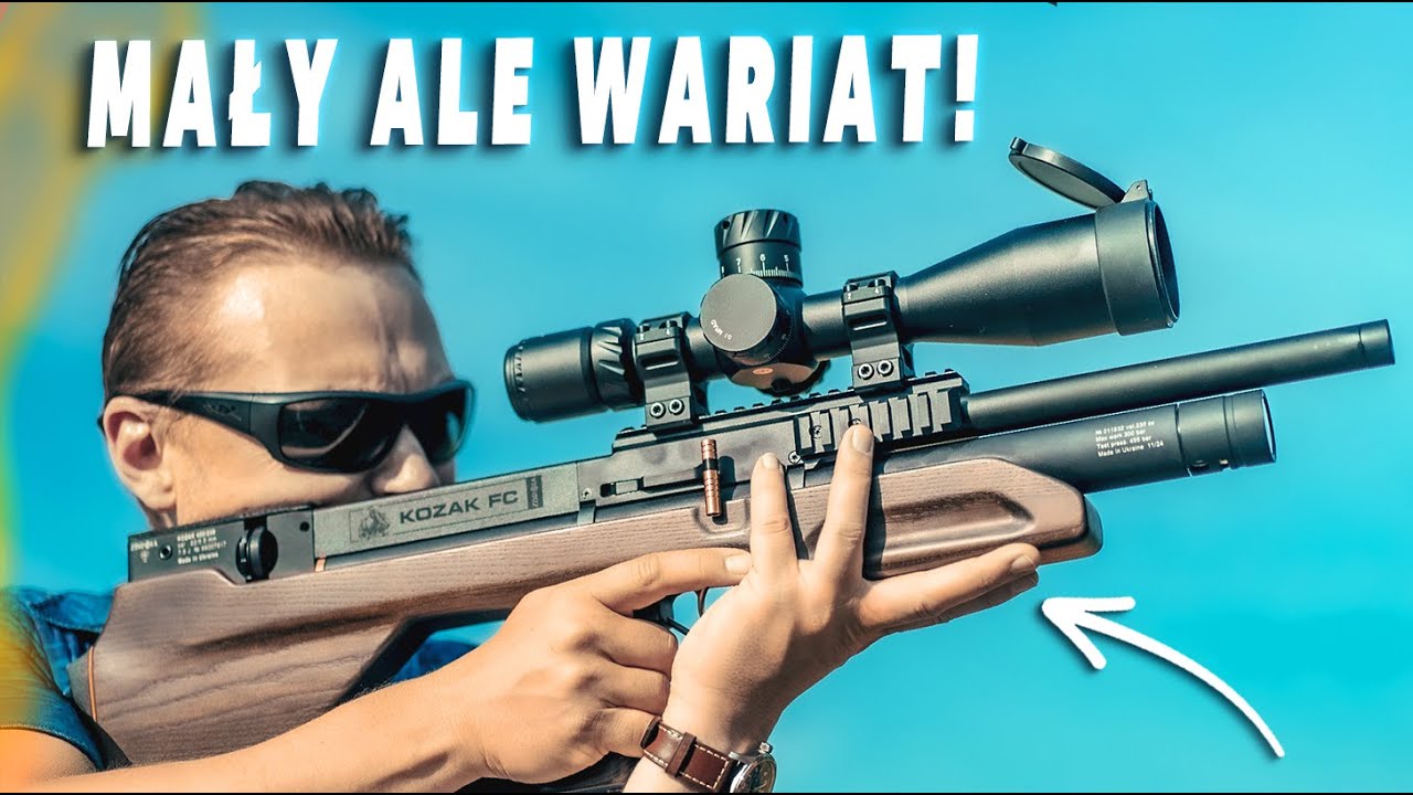 Kozak jest kozacki   Testujemy Wiatr&oacute;wkę Zbroia Bullpup PCP