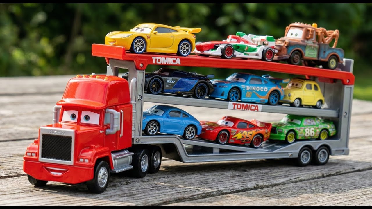 Lot of Disney Pixar Cars Unboxing Review | Lightning McQueen Bubble RC Cars |Car toys truck toys asm