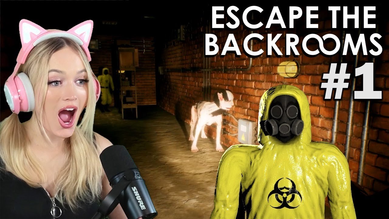 Can We Escape The Backrooms? Siblings Play Levels 1-5