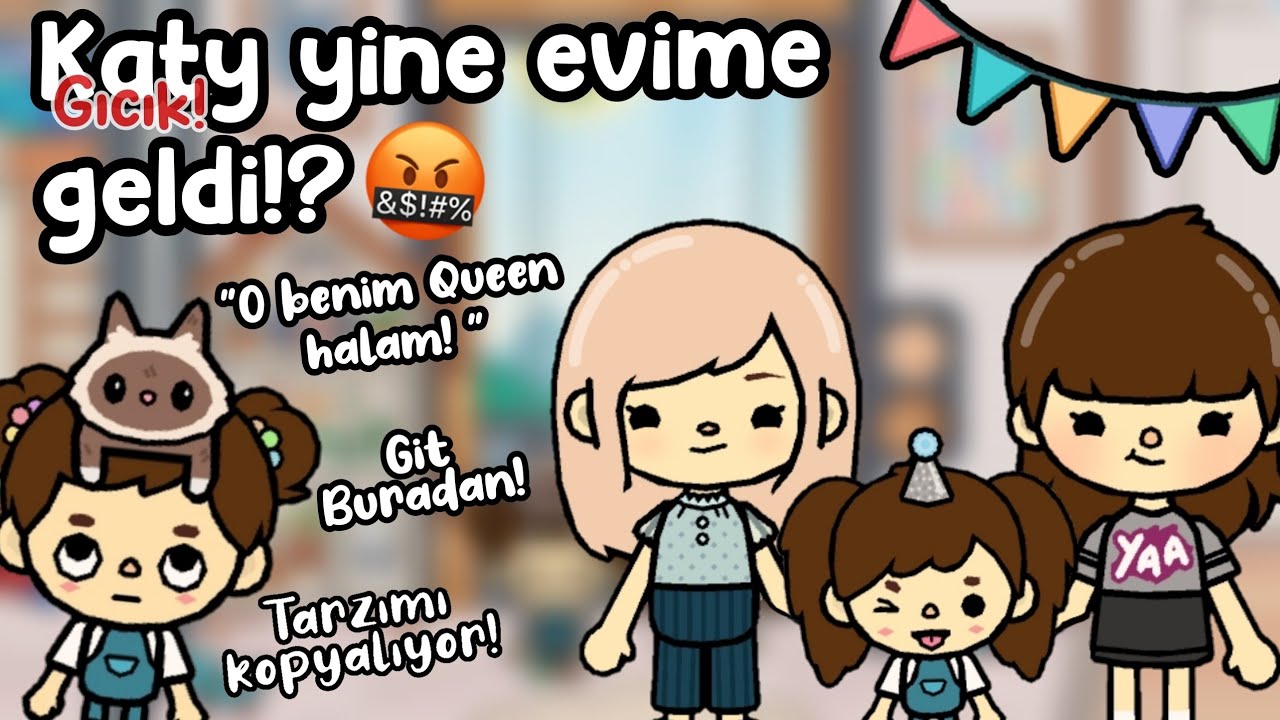 Gıcık Katy ile mücadele ediyorum! 🙄 TOCA LİFE WORLD TÜRKÇE - PRUDENCE NİGHT KİNG 💗😼