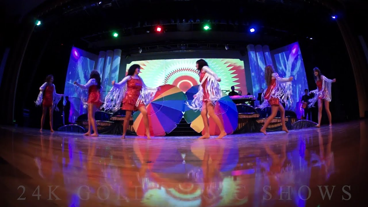 WIPEOUT_ HAWAII FIVE-0_ 24K Gold Music - Surf Medley - Instrumental Band Song - High Energy Dancing
