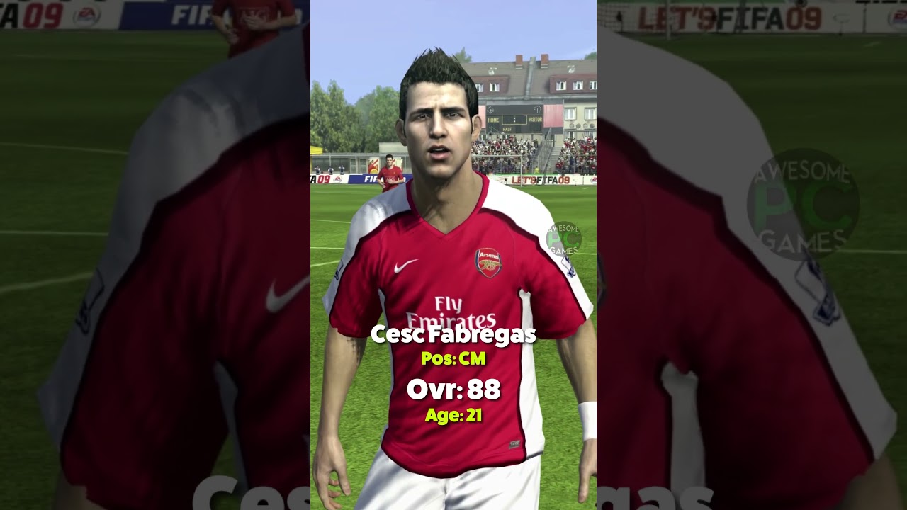 ARSENAL FC 15 years ago! (FIFA 09) #shorts #fifa #eafc24 #fifa09