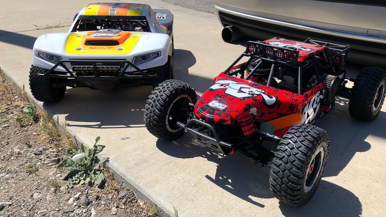 Losi 5T And 32cc DBXL At The Dirt Oval Was It Worth All The Work? You Decided?