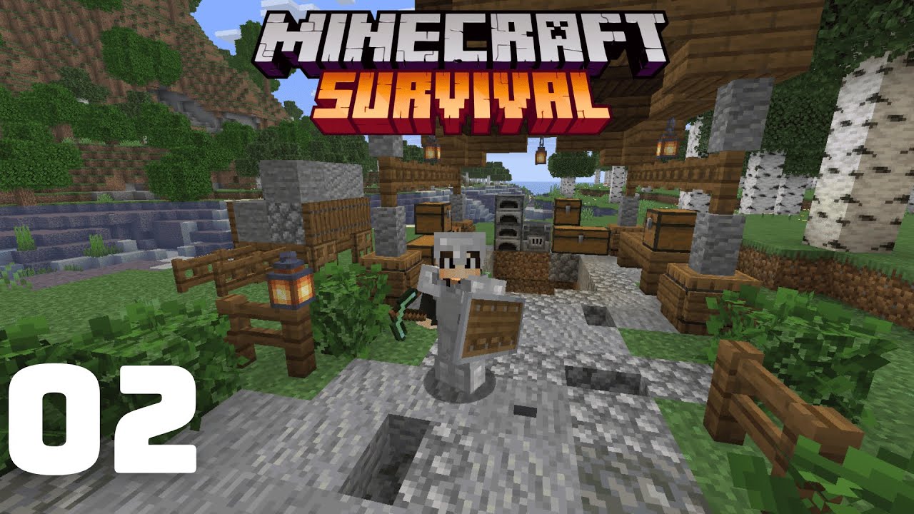 MADEN OCAĞI, ELMASLAR! | Minecraft Survival 02