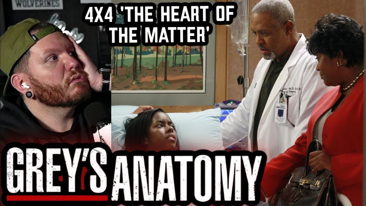 First time watching Grey's Anatomy REACTION 4x4 'The Heart of the Matter'