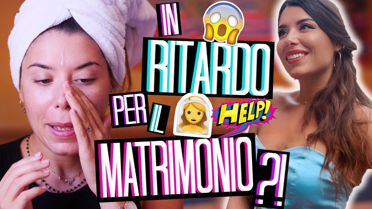 IN RITARDO *DI NUOVO* PER IL MATRIMONIO?! 👰⏰😱MAKEUP + CAPELLI + OUTFIT | Adriana Spink
