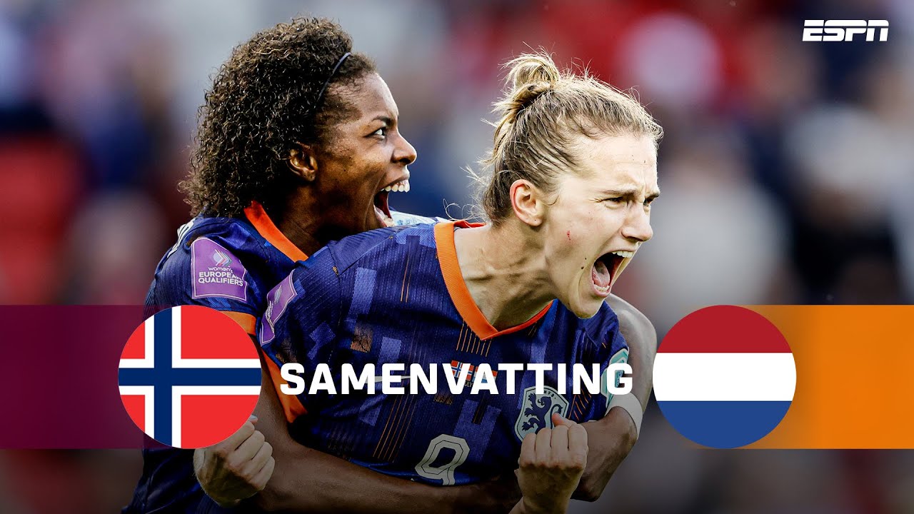 🇳🇱 VIVIANNE MIEDEMA redt ORANJEVROUWEN! 🔥🧡 | Samenvatting Noorwegen - Nederland