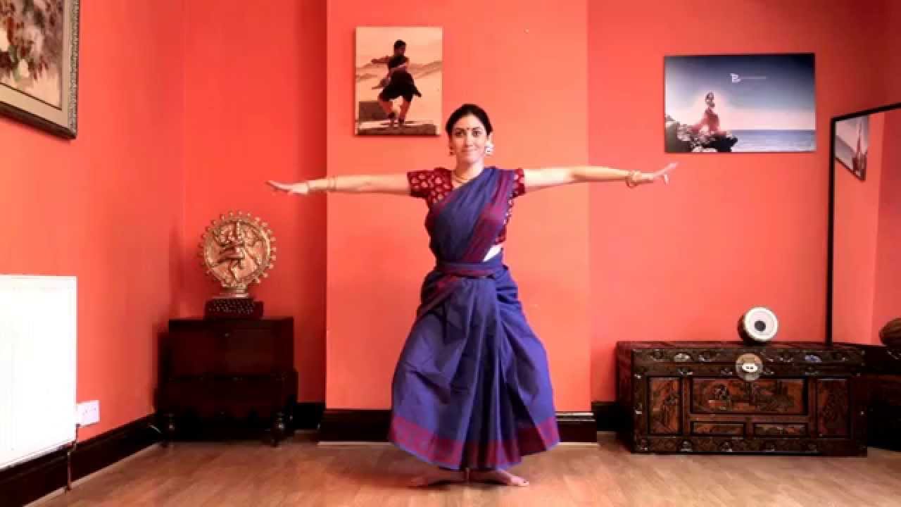 Learn Bharatanatyam Basic Steps  1st Thath thei thaam  Adavu