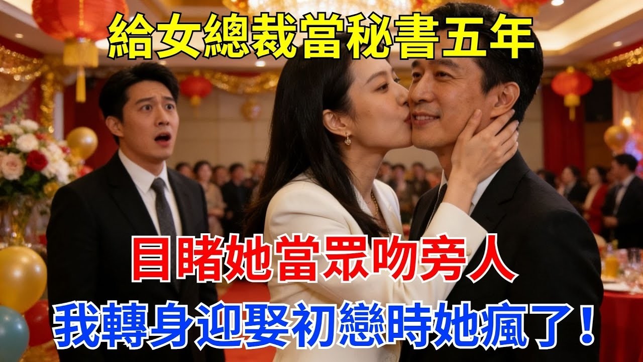 給女總裁當秘書五年，目睹她當眾吻旁人，我轉身迎娶初戀時她瘋了！#奇聞 #奇聞軼事 #情感 #故事頻道 #男频故事#女總裁
