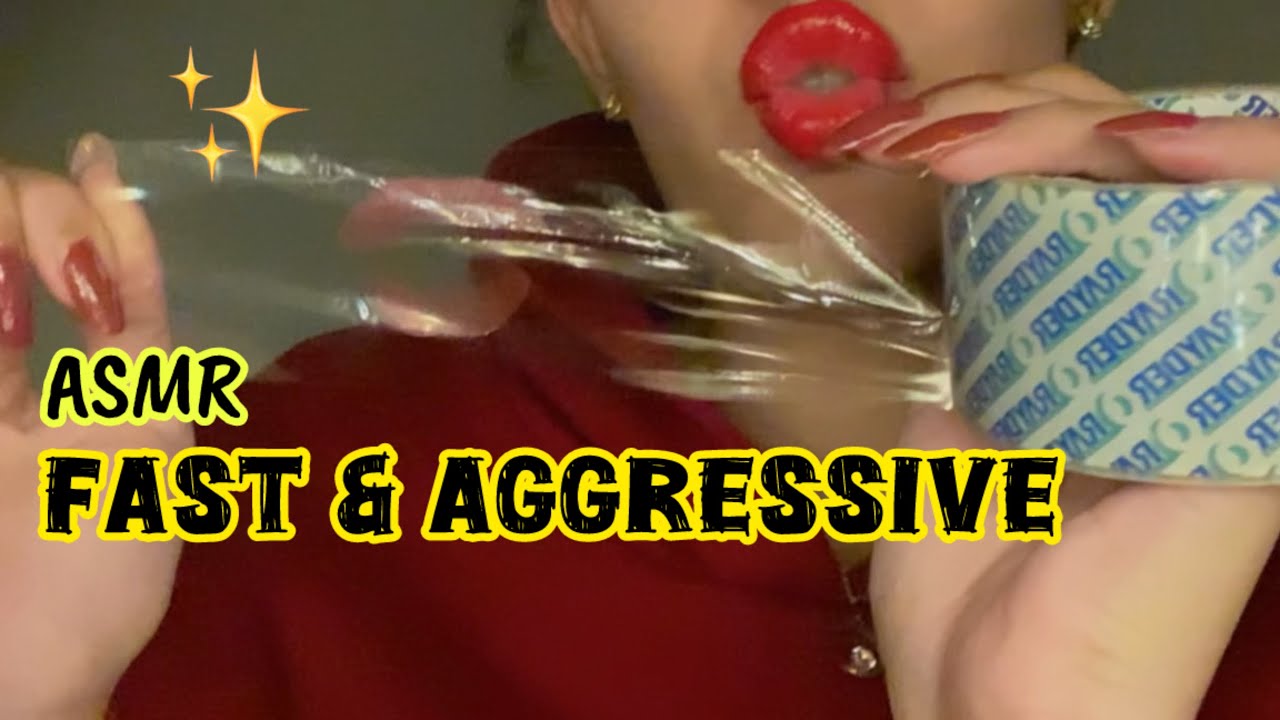 15 Triggers in 6 Mins | Fast, Aggressive & Intense ASMR 