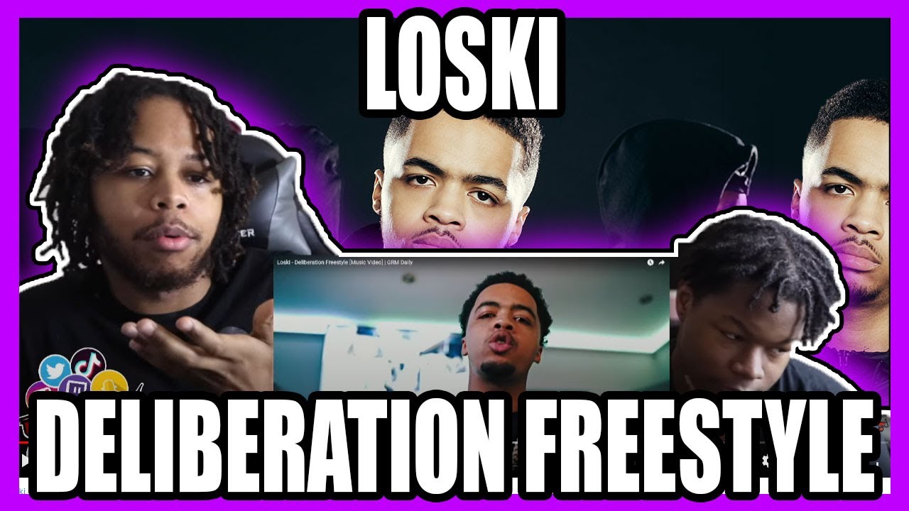 3LOSKI!!! - Loski - Deliberation Freestyle [Music Video] | GRM Daily REACTION