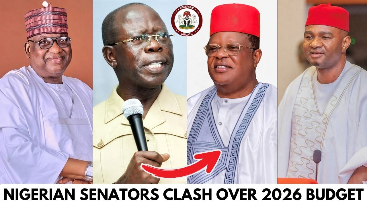 Nigerian Senators Clash Over 2026 Budget Oshiomhole vs Umahi