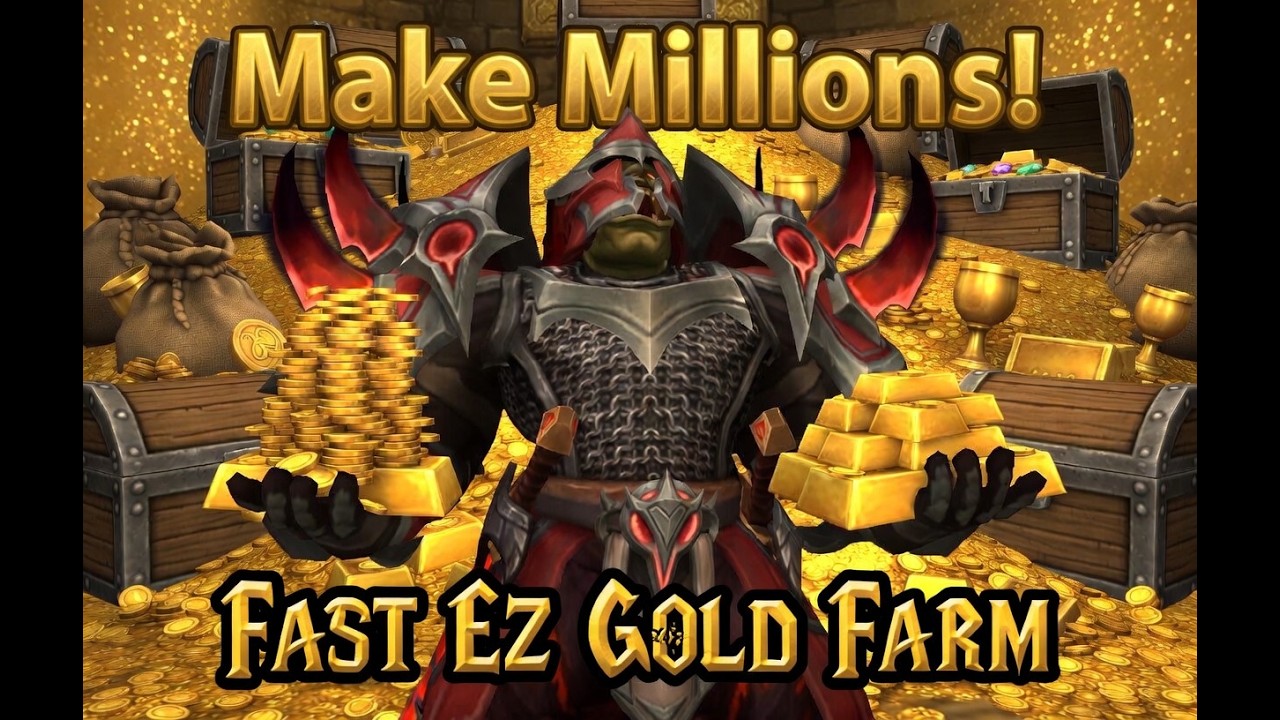 This Gold Farm Makes MILLIONS Fast | WoW Gold Farm Midnight
