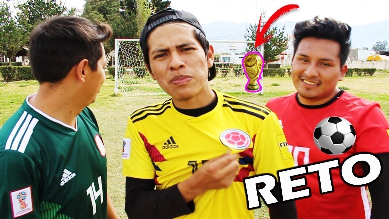 Mundial Rusia 2018 CHALLENGE | México Vs Colombia Vs Egipto *RETOS DE FUTBOL*