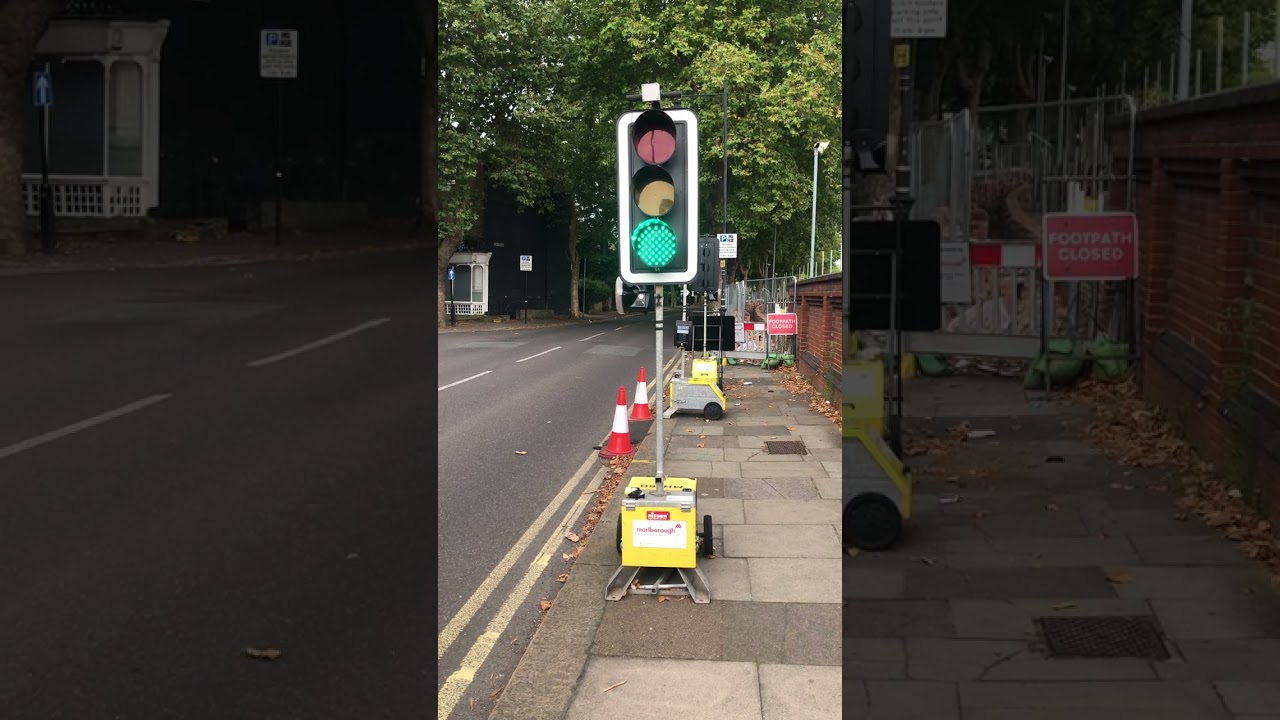 Faulty Temporary Traffic Lights?