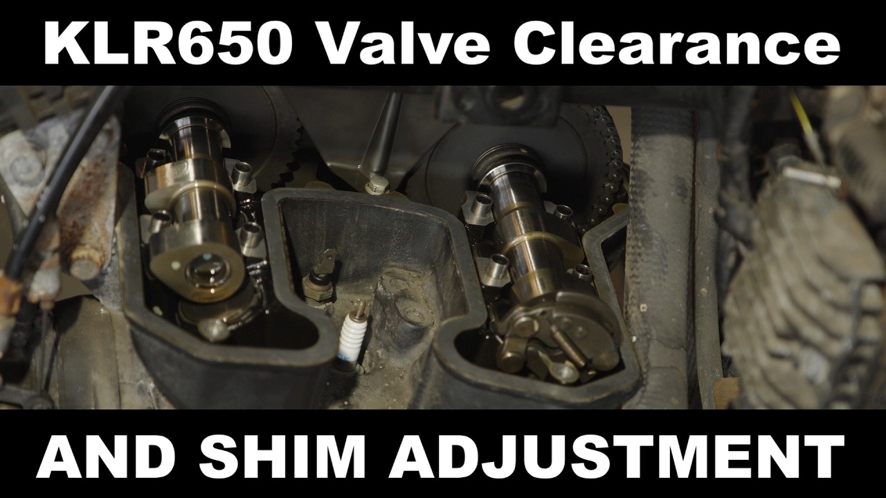 KLR650 Valve Clearance & Shim Adjustment COMPLETE STEP GUIDE